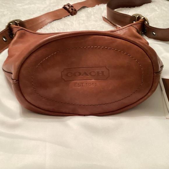 Vintage Coach, Bleecker, Tattersall Duffel Saddle bucket bag, 11422 - Picture 5 of 14